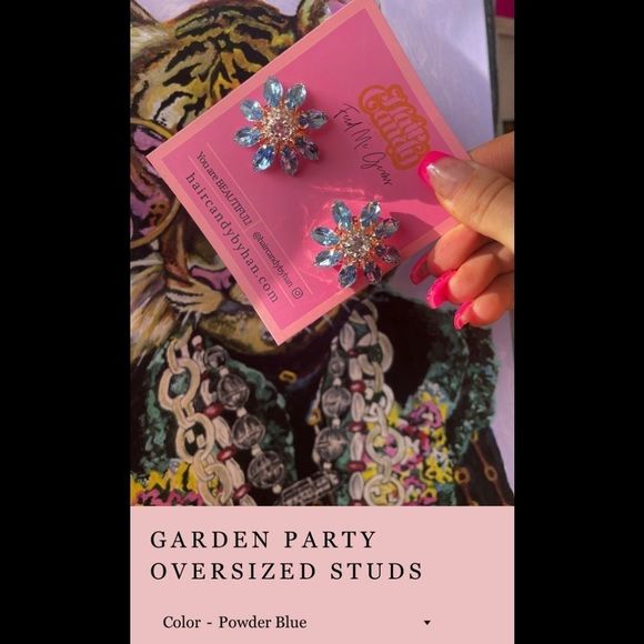 Hair Candy By Han Jewelry Hair Candy By Han Garden Party Oversized